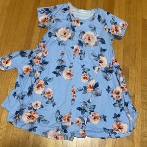 Super Soft Floral Dress with Pockets!